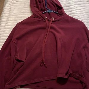 Cropped hoodie